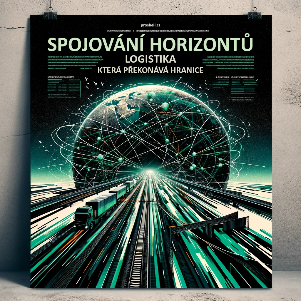 Logistika překonává hranice spojování horizonty překážky bez zábran dodávky rozvoz